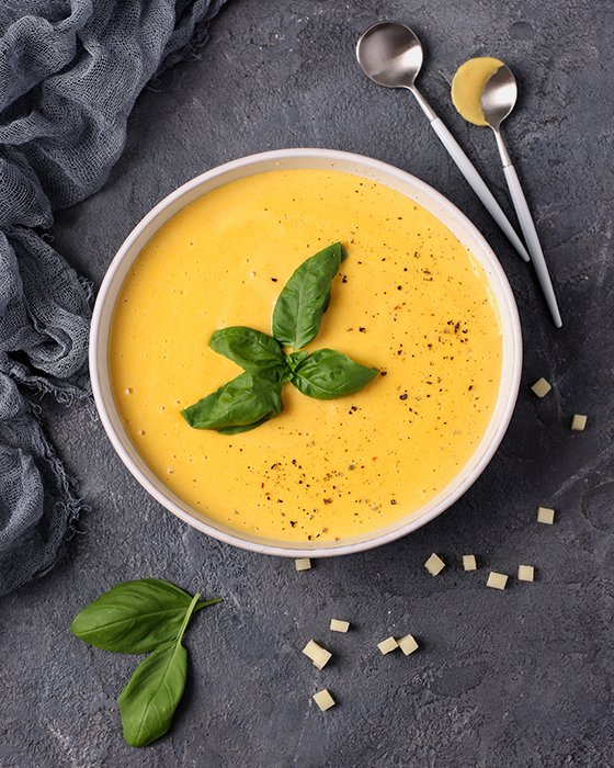 Три отличных рецепта супа-пюре с плавленым сыром