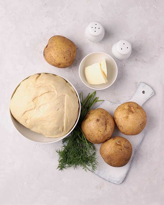 Пирожки с картошкой в духовке